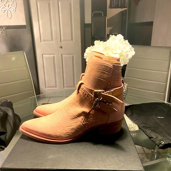 AMIRI JODHPUR  boots                           SALMON size 44EU size 11 US NWT - Picture 2 of 9